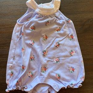 Janie and jack floral romper